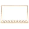 Kids Bed Frame 80x200 cm - Solid Pine Wood | Hipo Market