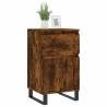 Trendy Smoked Oak Sideboards - 2 pcs Engineered Wood | Hipo Market