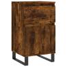 Trendy Smoked Oak Sideboards - 2 pcs Engineered Wood | Hipo Market