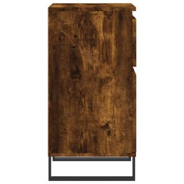 Trendy Smoked Oak Sideboards - 2 pcs Engineered Wood | Hipo Market