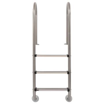 Pool Ladder 3 Steps Stainless Steel 304 - 120 cm Durable Access