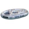 Summer Fun Spa Bar Silver - Perfect Pool Party Accessory