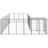 Durable Dog Kennel - 13.31 m² Steel Outdoor Enclosure