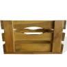 Apple Crate Set - 2 Pieces of Solid Acacia Wood | HIPO Market