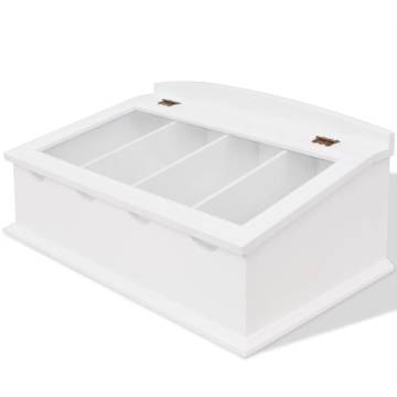 Elegant White Baroque Cutlery Tray - Organize with Style