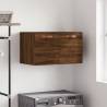 Wall Cabinet Brown Oak 60x36.5x35 cm - Stylish Storage Solution