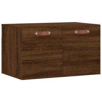 Wall Cabinet Brown Oak 60x36.5x35 cm - Stylish Storage Solution