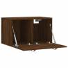 Wall Cabinet Brown Oak 60x36.5x35 cm - Stylish Storage Solution