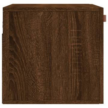 Wall Cabinet Brown Oak 60x36.5x35 cm - Stylish Storage Solution