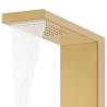 Golden Shower Panel System - Stylish Steel Design | HipoMarket UK