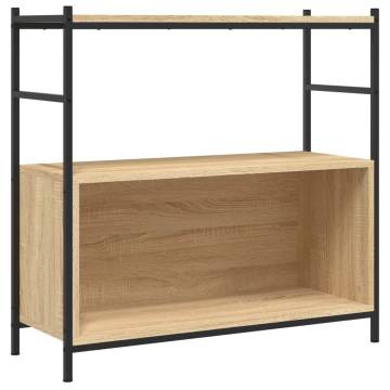 Bookshelf Sonoma Oak 80x30x78.5 cm - Stylish Storage Solution