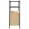 Bookshelf Sonoma Oak 80x30x78.5 cm - Stylish Storage Solution