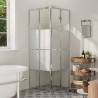 Shower Cabin ESG 70x70x180 cm Colour silver and white Size 70 x 70 x 180 cm Model frosted 