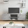 TV Cabinet Concrete Grey 150x30x50 cm Engineered Wood Colour concrete grey Quantity in Package 1 