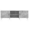 Stylish Concrete Grey TV Cabinet - 150x30x50 cm | HipoMarket