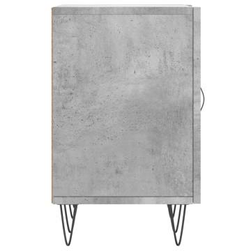 Stylish Concrete Grey TV Cabinet - 150x30x50 cm | HipoMarket