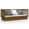 Day Bed Honey Brown 75x190 cm - Solid Wood Pine | HiPoMarket