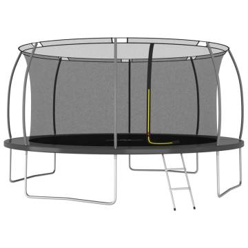 Round Trampoline Set 460x80 cm - 150 kg Capacity | HipoMarket