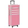 Make-up Trolley Aluminium Pink Colour pink Quantity in Package 1 