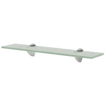 Stylish Floating Glass Shelf 50x10 cm - Functional & Modern