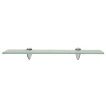 Stylish Floating Glass Shelf 50x10 cm - Functional & Modern