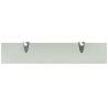 Stylish Floating Glass Shelf 50x10 cm - Functional & Modern