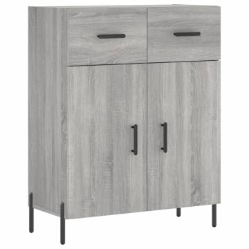 Modern Grey Sonoma Sideboard - 69.5x34x90 cm | HipoMarket