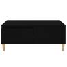 Elegant Black Coffee Table - 90x50x36.5 cm | HipoMarket