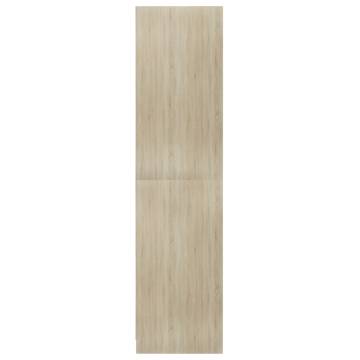 Sonoma Oak Wardrobe 100x50x200 cm - Stylish Storage Solution