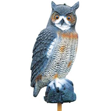 Ubbink Large Owl Figure 1382530 - Realistic Bird Repellent