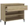 Shoe Cabinet Sonoma Oak - 70x36x60 cm | Hipo Market