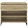 Shoe Cabinet Sonoma Oak - 70x36x60 cm | Hipo Market