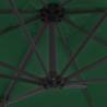 Cantilever Umbrella with Steel Pole - Green 250x250 cm