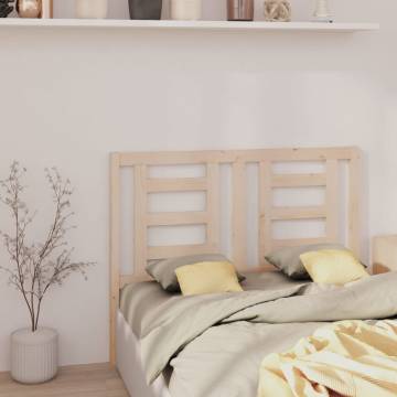 Stylish Solid Pine Bed Headboard - 156x4x100 cm