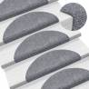 Self-adhesive Stair Mats 5 pcs Light Grey 56x17x3 cm Needle Punch Colour light grey Size 56 x 17 x 3 cm Quantity in Package 5 