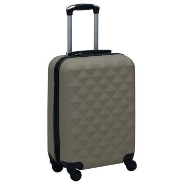 Hardcase Trolley Anthracite - Durable ABS Travel Suitcase