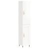 Highboard High Gloss White - Stylish Storage Solution