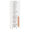 Highboard High Gloss White - Stylish Storage Solution