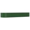 Garden Raised Bed Green 447x140x68 cm - Sturdy Powder-coated Steel