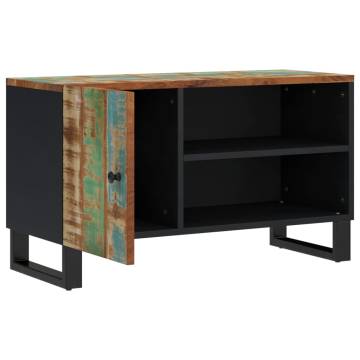 Stylish TV Cabinet 80x33x46 cm - Solid Reclaimed Wood