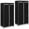 Wardrobes 2 pcs Black 75x50x160 cm Colour black Quantity in Package 1 Amount 2 