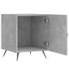 Bedside Cabinets 2 pcs Concrete Grey - Modern Storage Solution