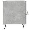 Bedside Cabinets 2 pcs Concrete Grey - Modern Storage Solution