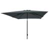 Madison Parasol Denia 200x200 cm - Stylish Grey Outdoor Shade