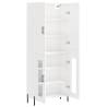 Highboard High Gloss White - Stylish Storage Solution