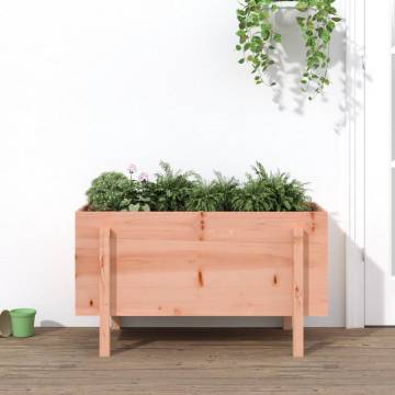 Garden Raised Bed 101x50x57 cm | Solid Douglas Wood