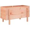 Garden Raised Bed 101x50x57 cm | Solid Douglas Wood