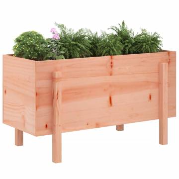 Garden Raised Bed 101x50x57 cm | Solid Douglas Wood