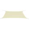 Sunshade Sail Oxford Fabric 4x6 m Cream | Hipomarket UK