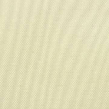 Sunshade Sail Oxford Fabric 4x6 m Cream | Hipomarket UK